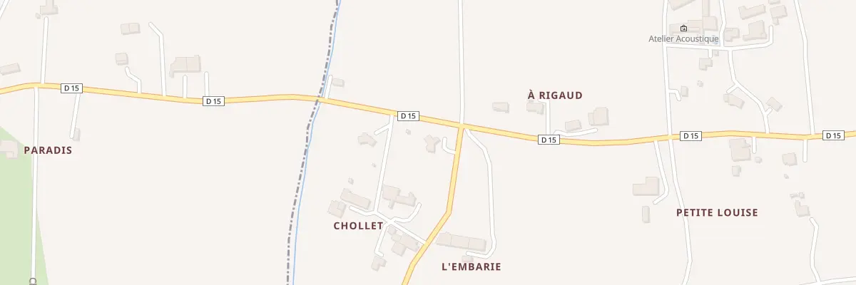 Plan du 6 Chollet à Neuffons