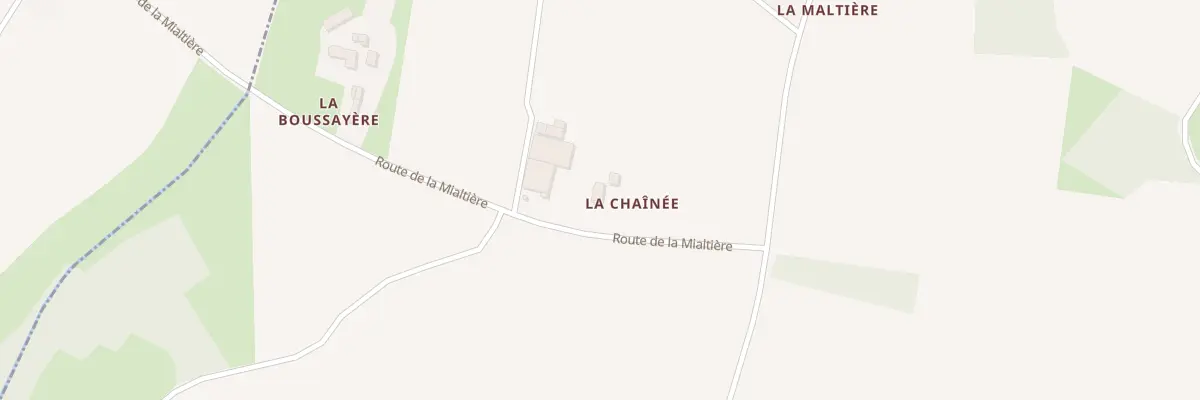 Plan du 5747 La Chainee à Mareil-sur-Loir
