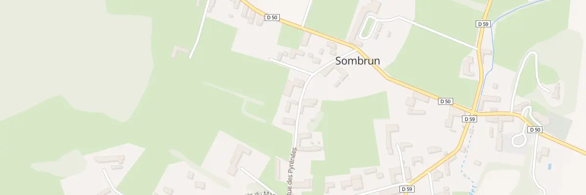 Plan du 10 Rue Pyrenees à Sombrun