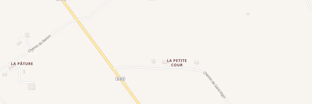 Plan du 5052 La Croix aux Liards à Notre-Dame-d’Estrées-Corbon