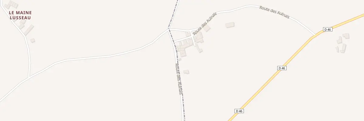 Plan du 17 Rte des Aulnais à Coteaux-du-Blanzacais