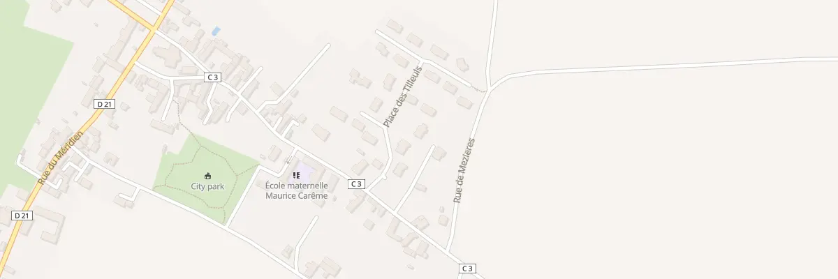 Plan du 2 Pl des Tilleuls à Neuvillalais