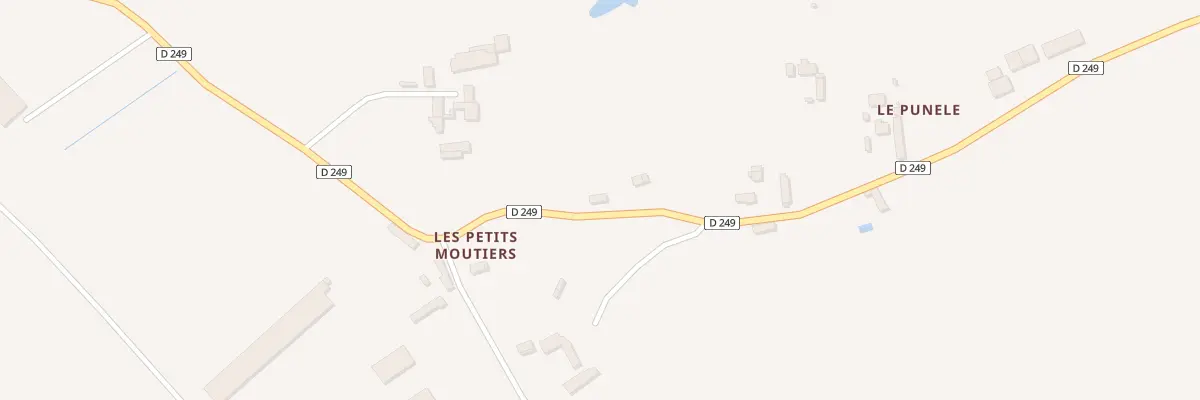 Plan du 5032 La Punele aux Moutiers-en-Auge
