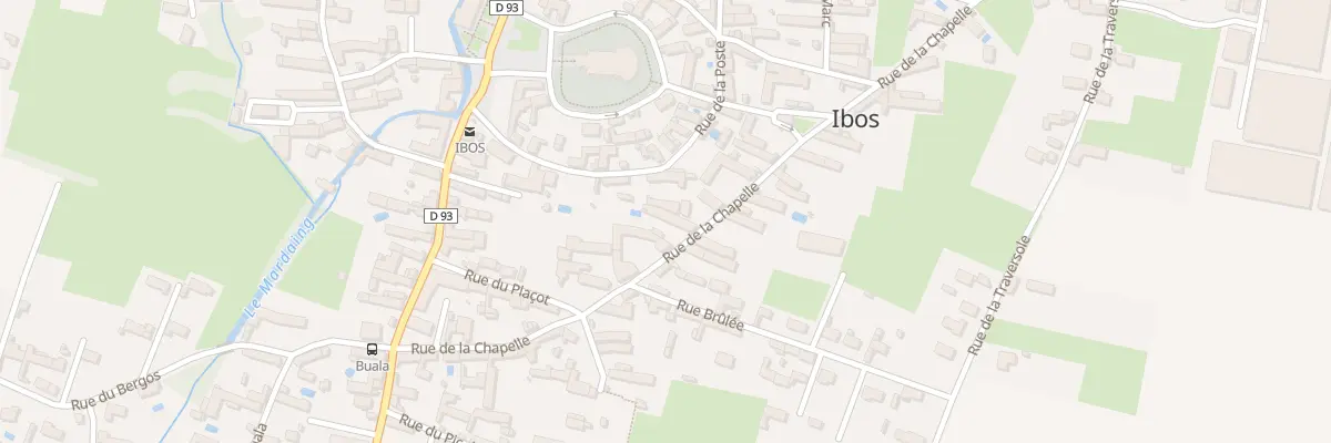 Plan du 15 Rue de la Chapelle à Ibos