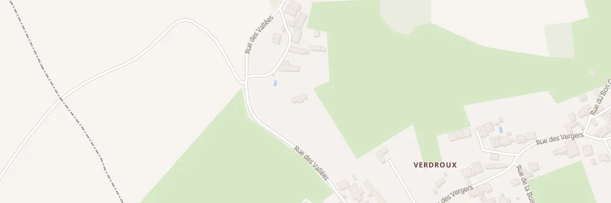 Plan du 1 Rue des Vallees à Saint-Coutant