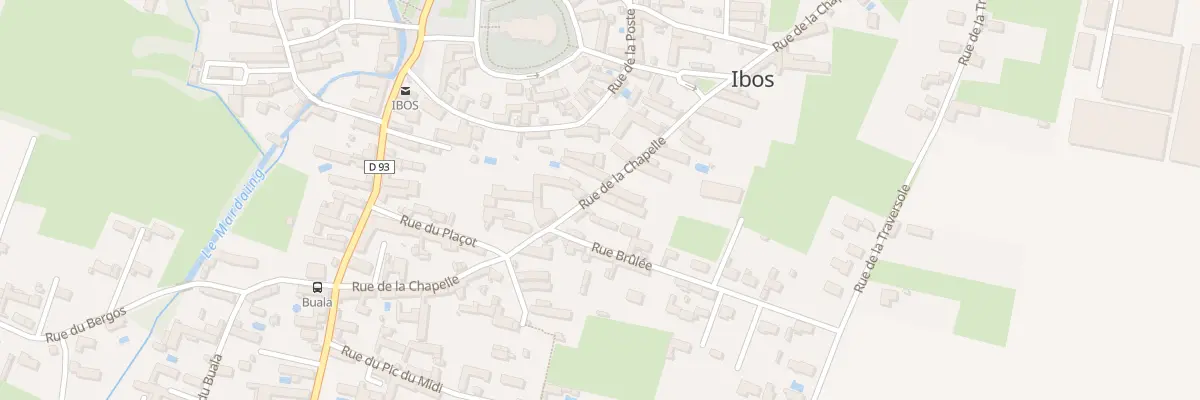 Plan du 10 Rue de la Chapelle à Ibos