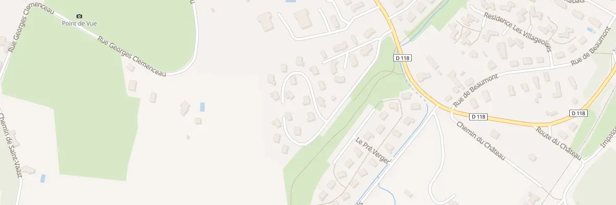 Plan du 9018 Av de la Brigade Piron à Villers-sur-Mer