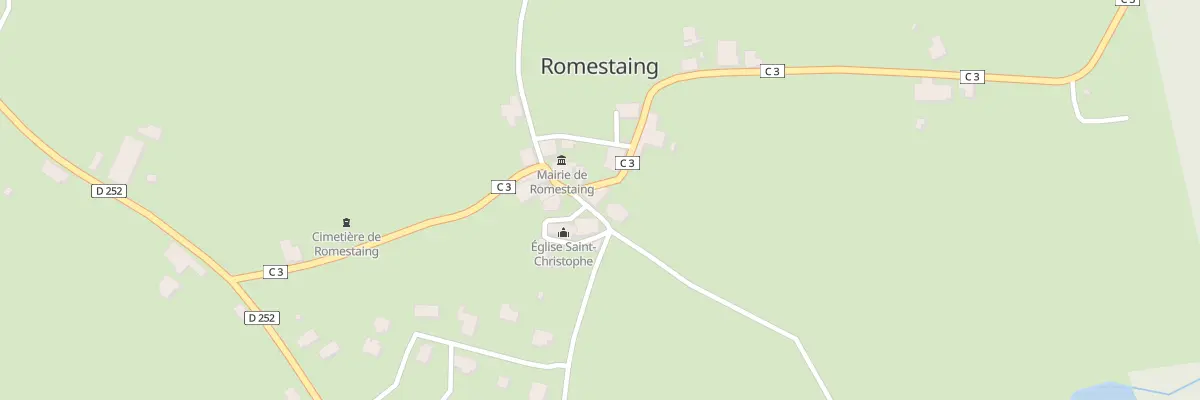 Plan du 9999 Romestaing à Romestaing