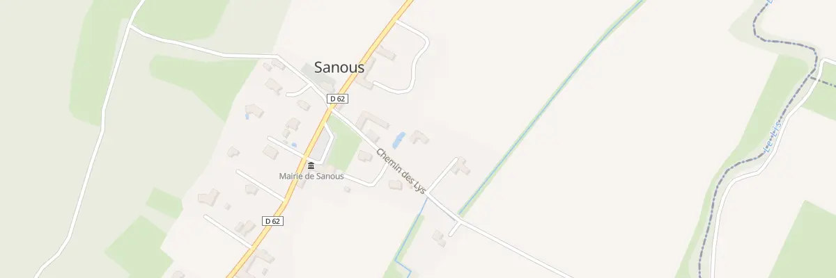 Plan du 5 Che de Lys à Sanous