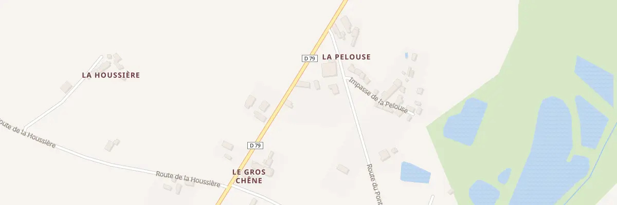 Plan du 1807 Rte de Mouliherne À Longue à Mouliherne
