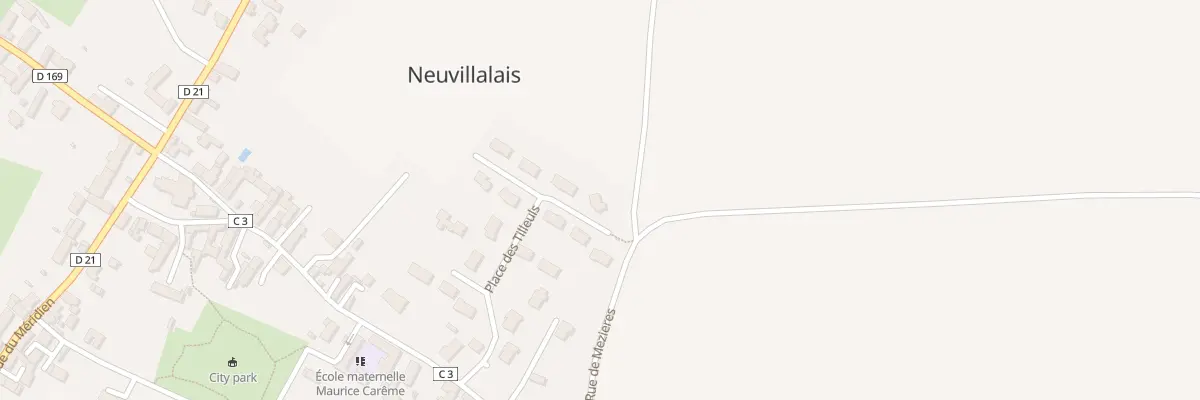 Plan du 4 Rue du Lilas Blanc à Neuvillalais