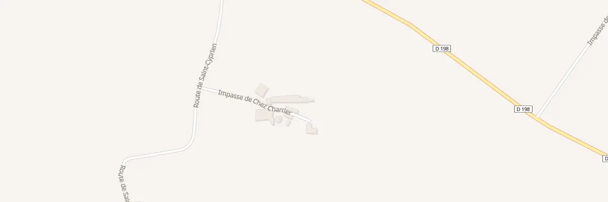 Plan du 5006 Chez Charrier à Châtignac