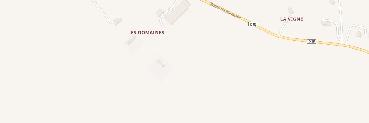 Plan du 1806 Rte de Rumesnil - Gerrots à Victot-en-Auge