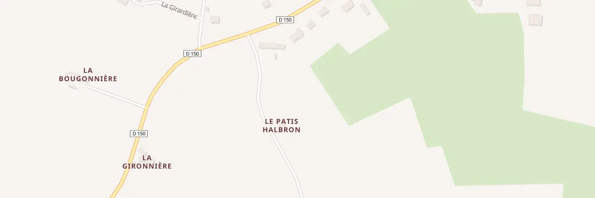 Plan du 5331 Le Patis Halbron à Moulins-le-Carbonnel
