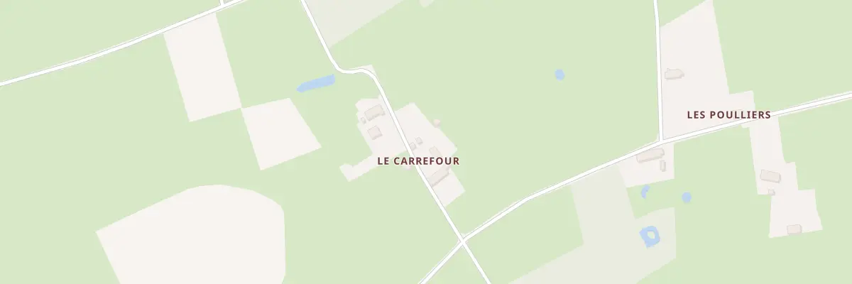 Plan du 2 Le Carrefour à Mézeray
