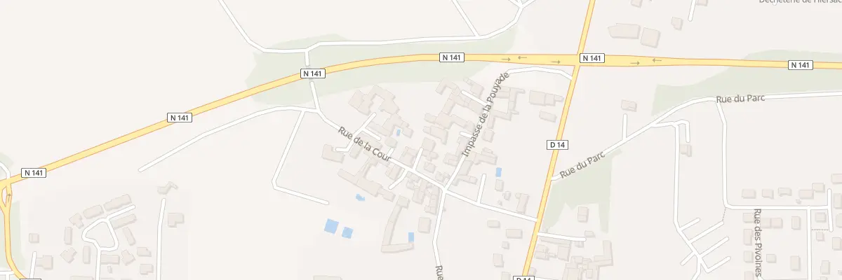 Plan du 4 Imp de la Cour à Hiersac