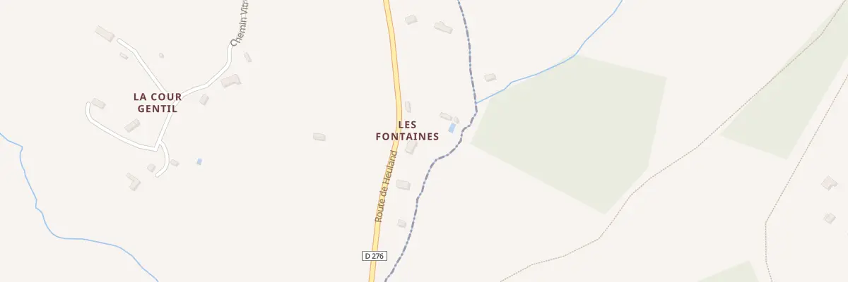 Plan du 1982 Rte d’Heuland à Heuland