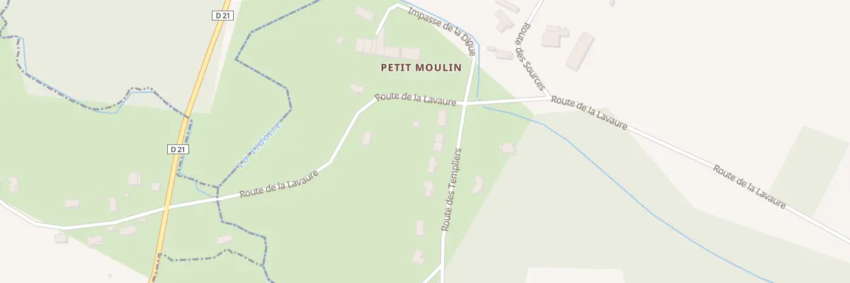 Plan du 42 Le Petit Moulin Sud à Saint-Michel-de-Montaigne