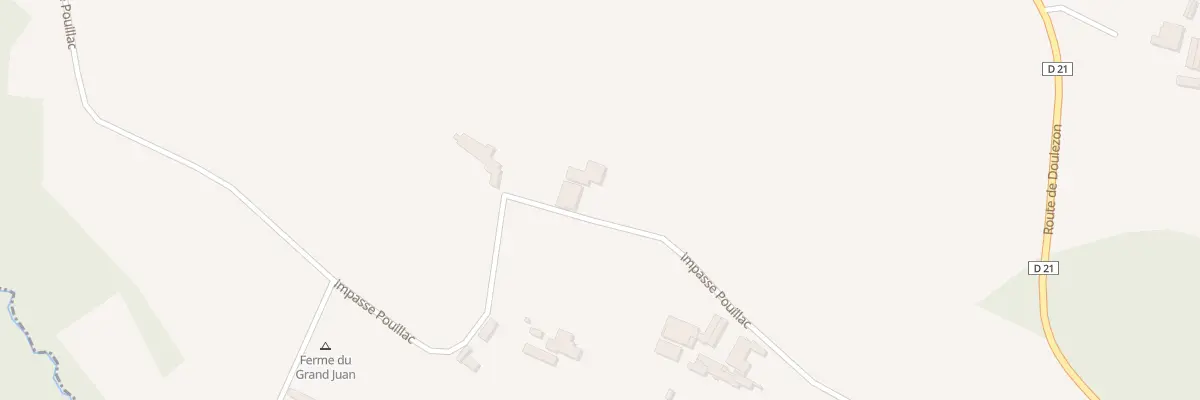Plan du 590 Imp Pouillac à Saint-Antoine-du-Queyret