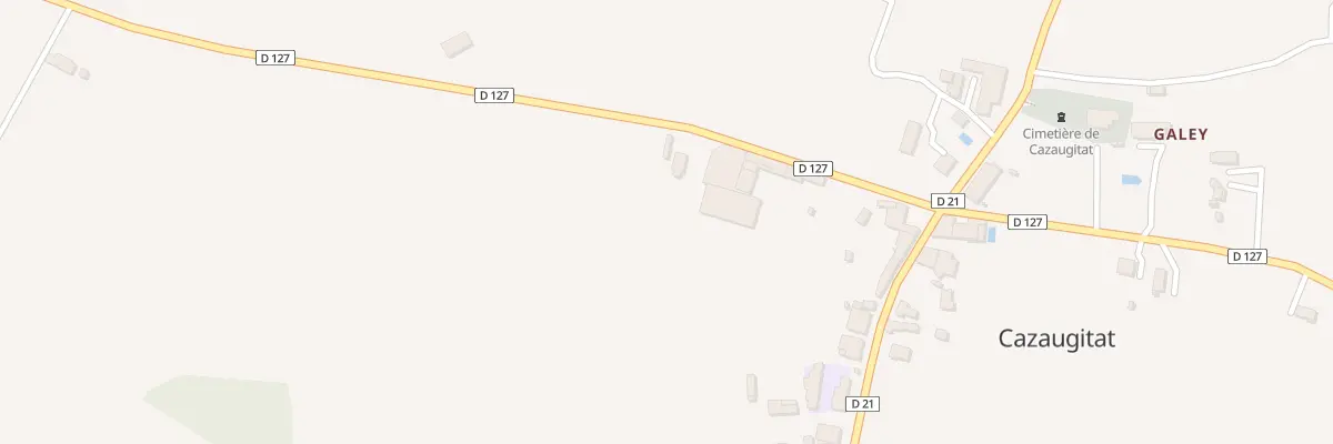 Plan du 49 Le Bourg à Cazaugitat