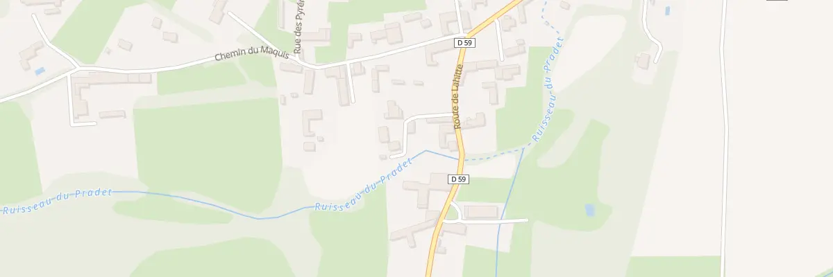 Plan du 1 Imp des Violettes à Sombrun