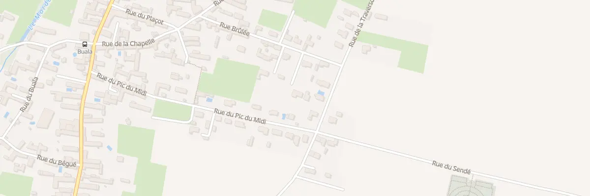 Plan du 5369B Rue Brûlée à Ibos