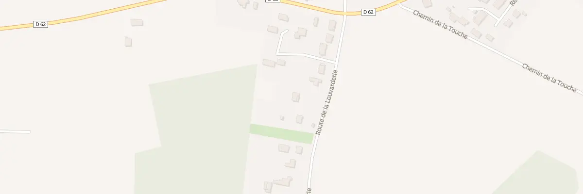 Plan du 12 Rte de la Louvarderie à Mouliherne