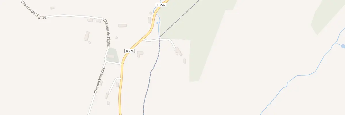Plan du 2520 Rte d’Heuland à Heuland