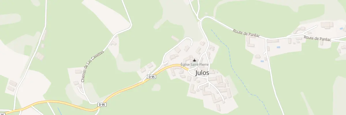 Plan du 5070 Carray à Julos