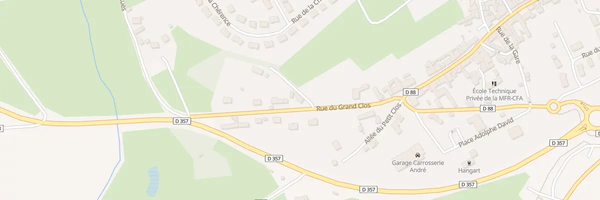 Plan du 6 Rue du Grand Clos à Coulans-sur-Gée