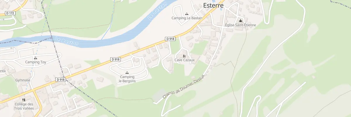 Plan de Doumec Dessus à Esterre