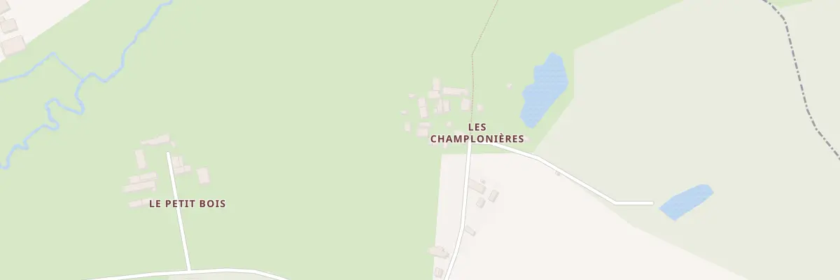 Plan du 267 Rte des Champlonnières à Baugé-en-Anjou