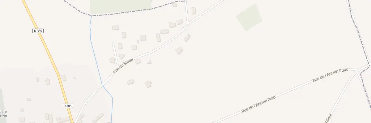 Plan du 5188 Rue du Stade à Douzat