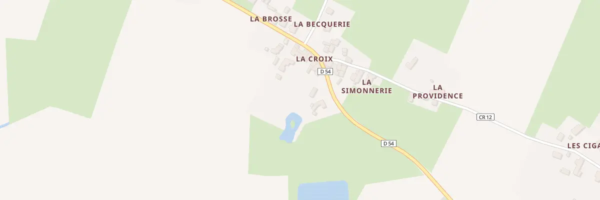 Plan du 5107 La Croix à Ligron