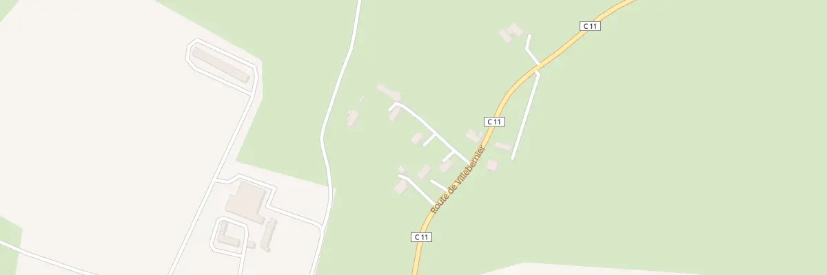 Plan du 464 Rte de Villebernier à Allonnes