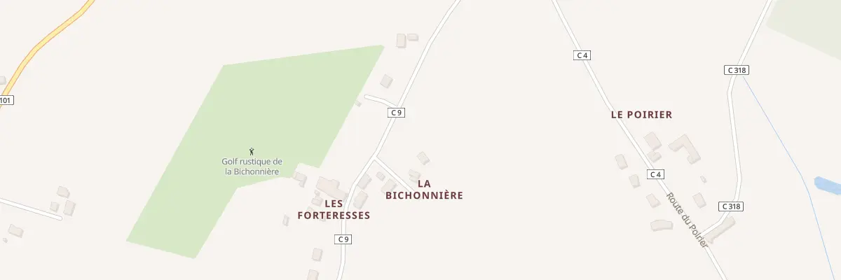 Plan du 63 Imp de la Bichonnière à Mieuxcé