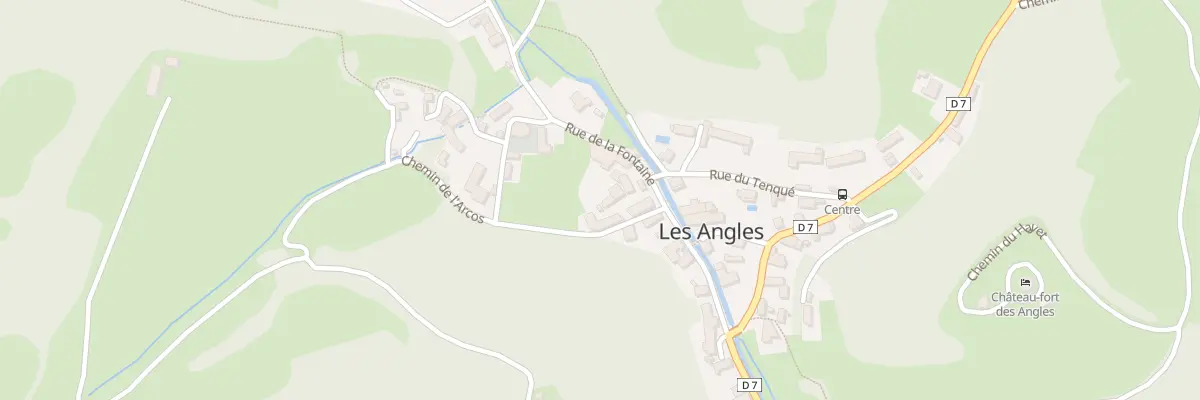 Plan du 2 Che de l’Arcos aux Angles