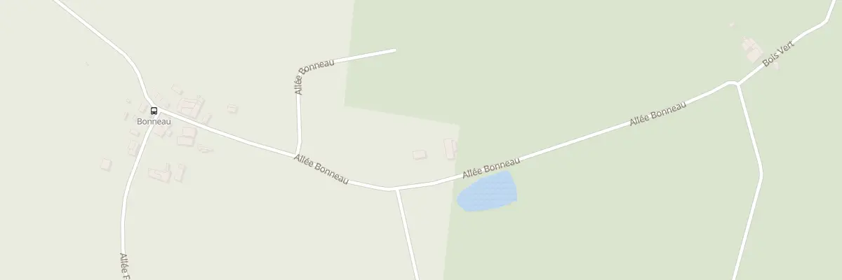 Plan du 14 A Bonneau à Saint-Christophe-de-Double