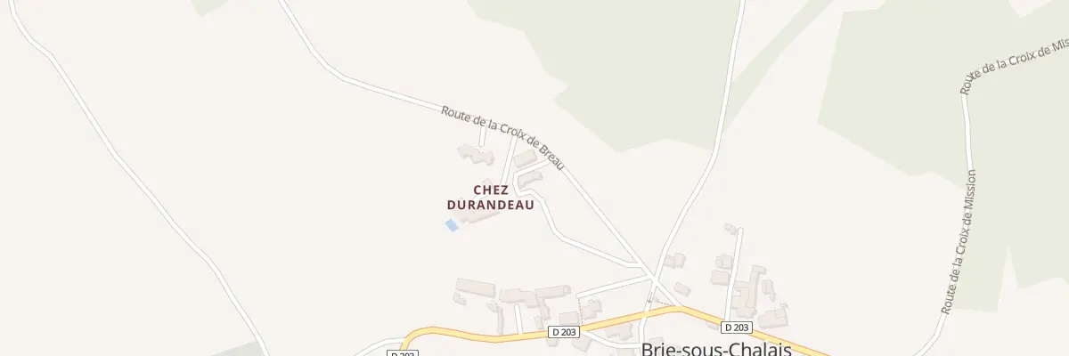 Plan du 11 Rte de la Croix de Breau à Brie-sous-Chalais