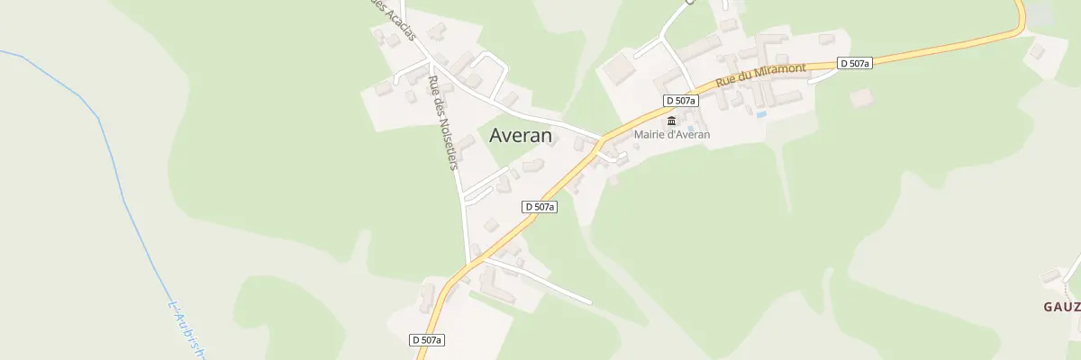 Plan du 4 Rue des Noisetiers à Averan