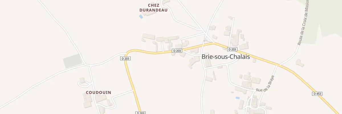 Plan du 5003 Le Bourg à Brie-sous-Chalais