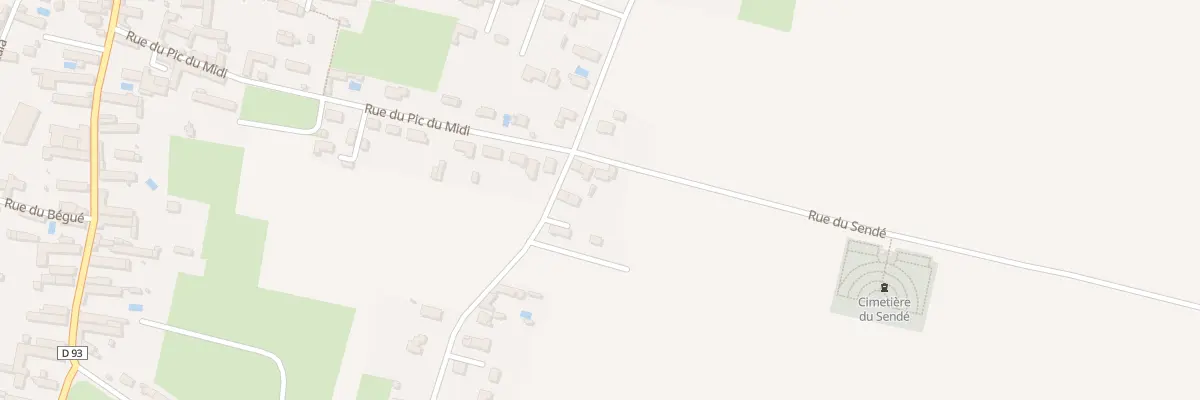 Plan du 6 Rue du Sende à Ibos