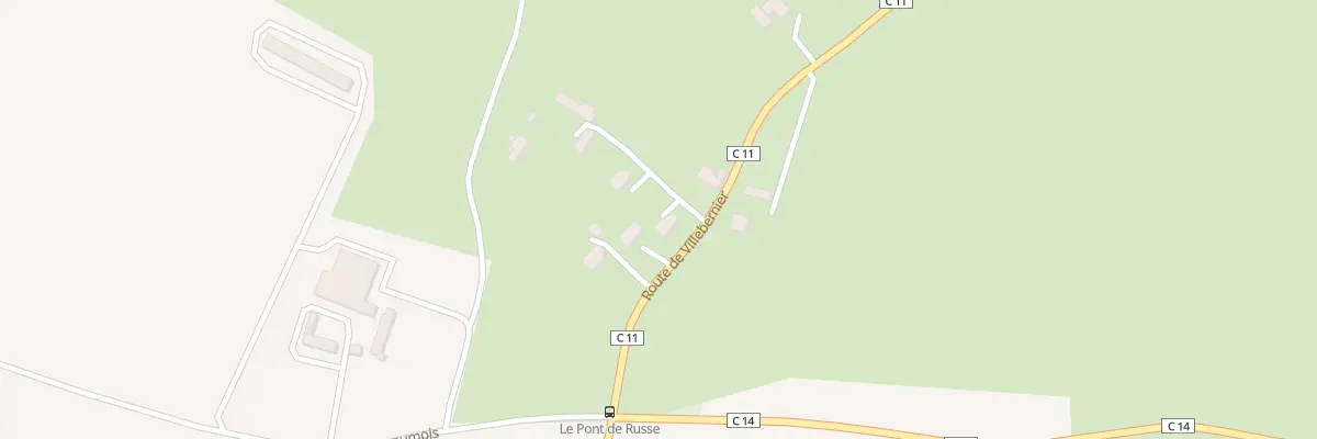 Plan du 466 Rte de Villebernier à Allonnes