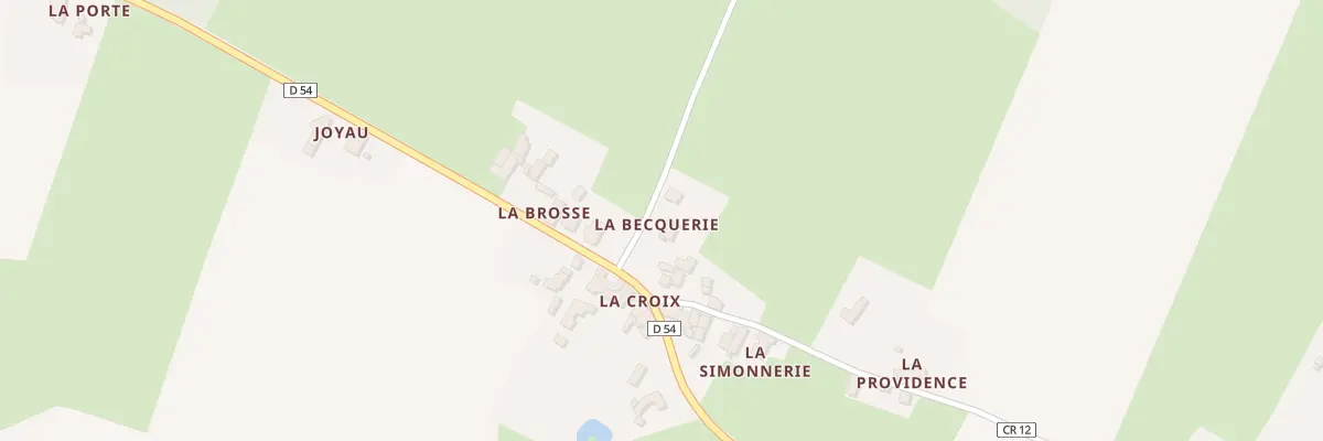 Plan du 5220 La Croix à Ligron