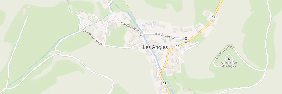 Plan du 8 Rue de la Fontaine aux Angles