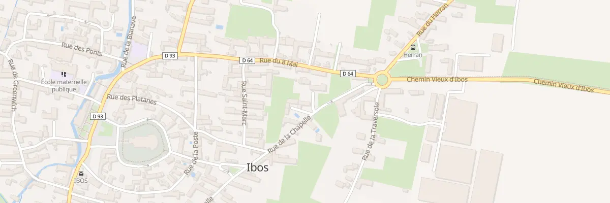 Plan du 27 Rue de la Chapelle à Ibos