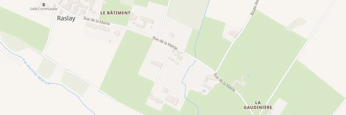 Plan du 3 Imp René Rousseau à Raslay