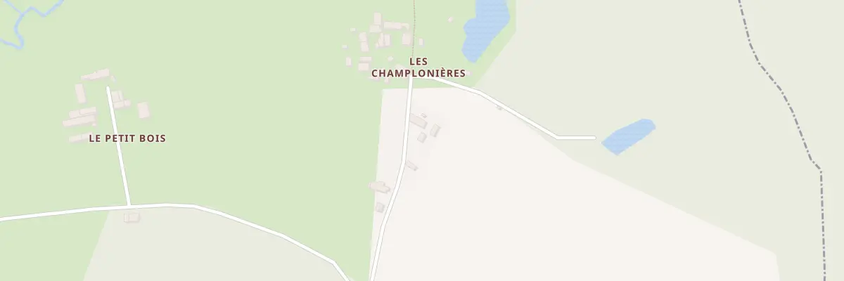 Plan du 204 Rte des Champlonnières à Baugé-en-Anjou
