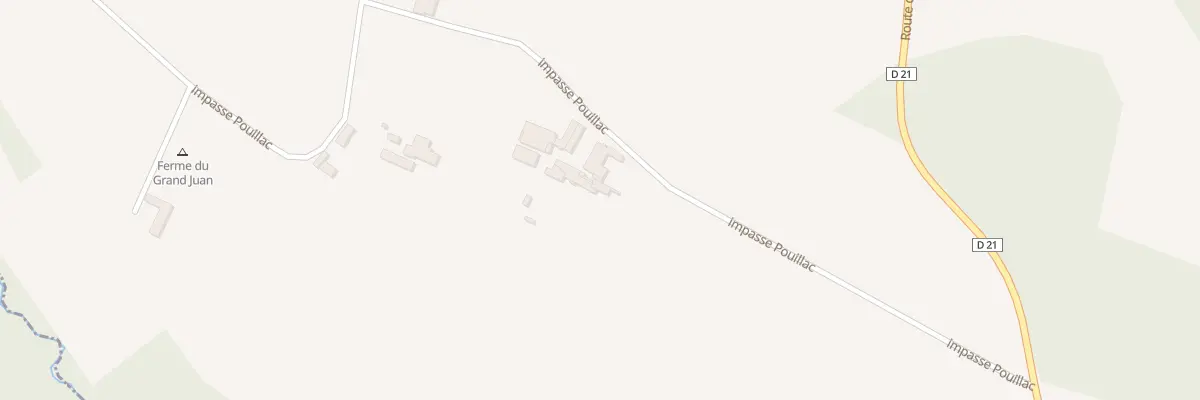 Plan du 40 Pouillac à Saint-Antoine-du-Queyret