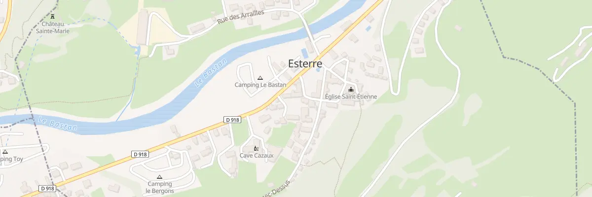 Plan du 5017 Le Village à Esterre